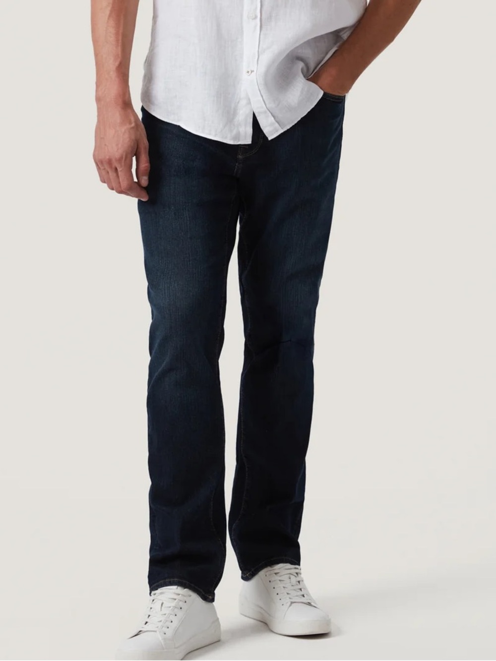 38x32 34 Heritage Charisma Relaxed Straight Jeans in Dark Comfort Wash